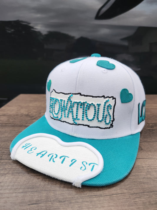 💙 Flowatious™ “Heartist” Snapback – For Those Who Paint Life with Love