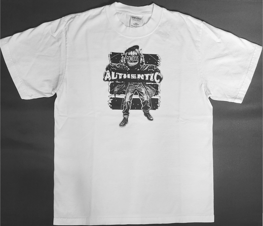 Flowatious Authentic Tee – White Heavyweight Edition