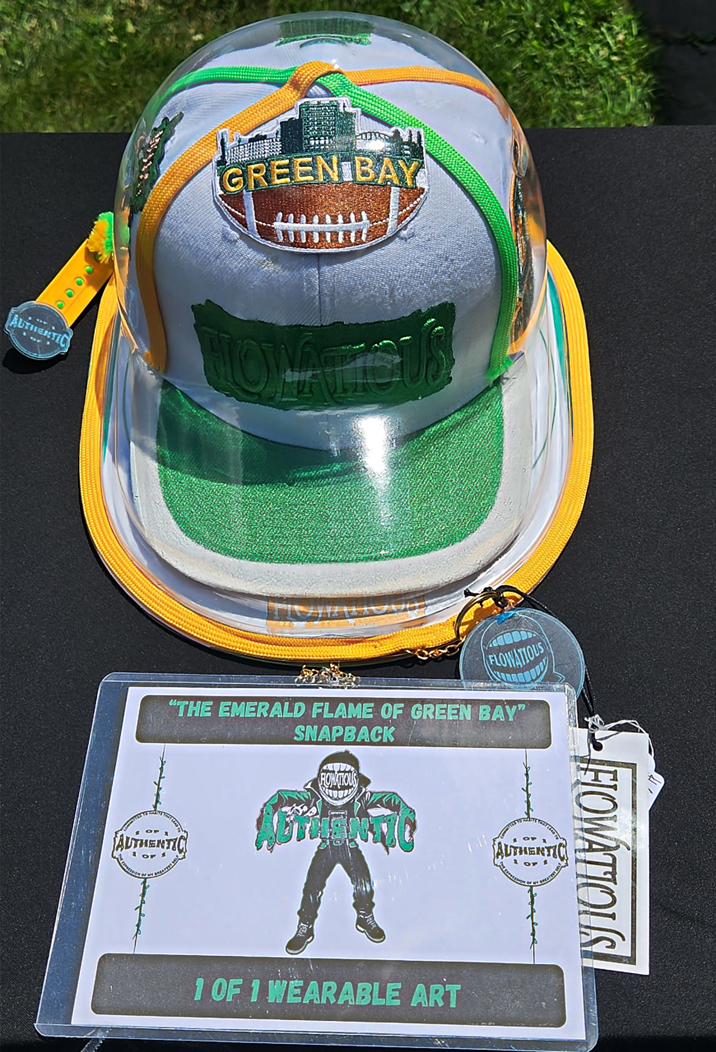 Flowatious™ Green Bay Snapback (1 of 1 Exclusive)