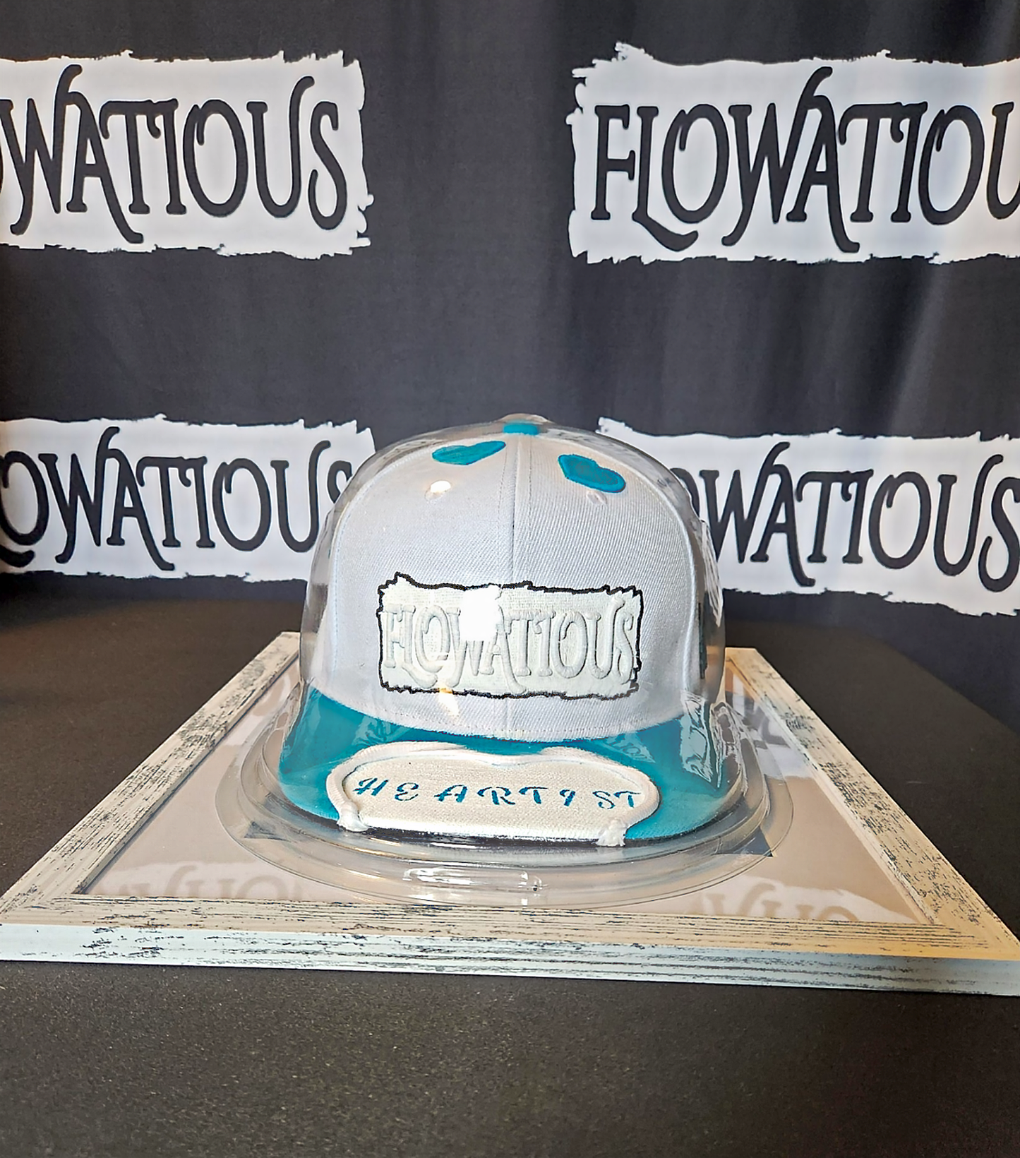 đ Flowatious⢠âHeartistâ Snapback â For Those Who Paint Life with Love