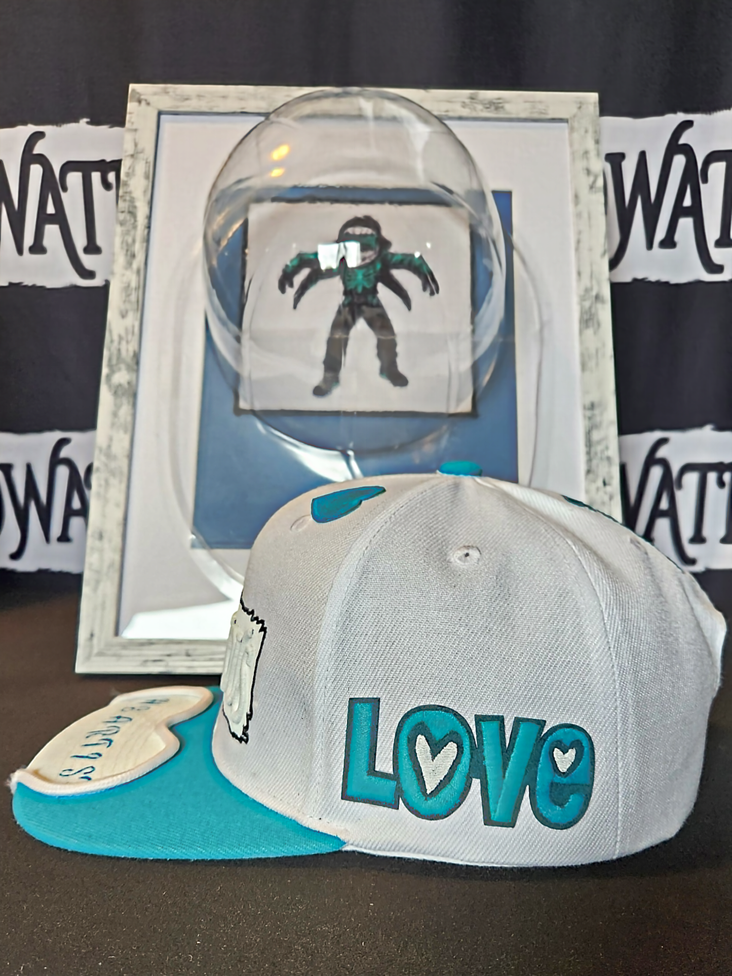 đ Flowatious⢠âHeartistâ Snapback â For Those Who Paint Life with Love