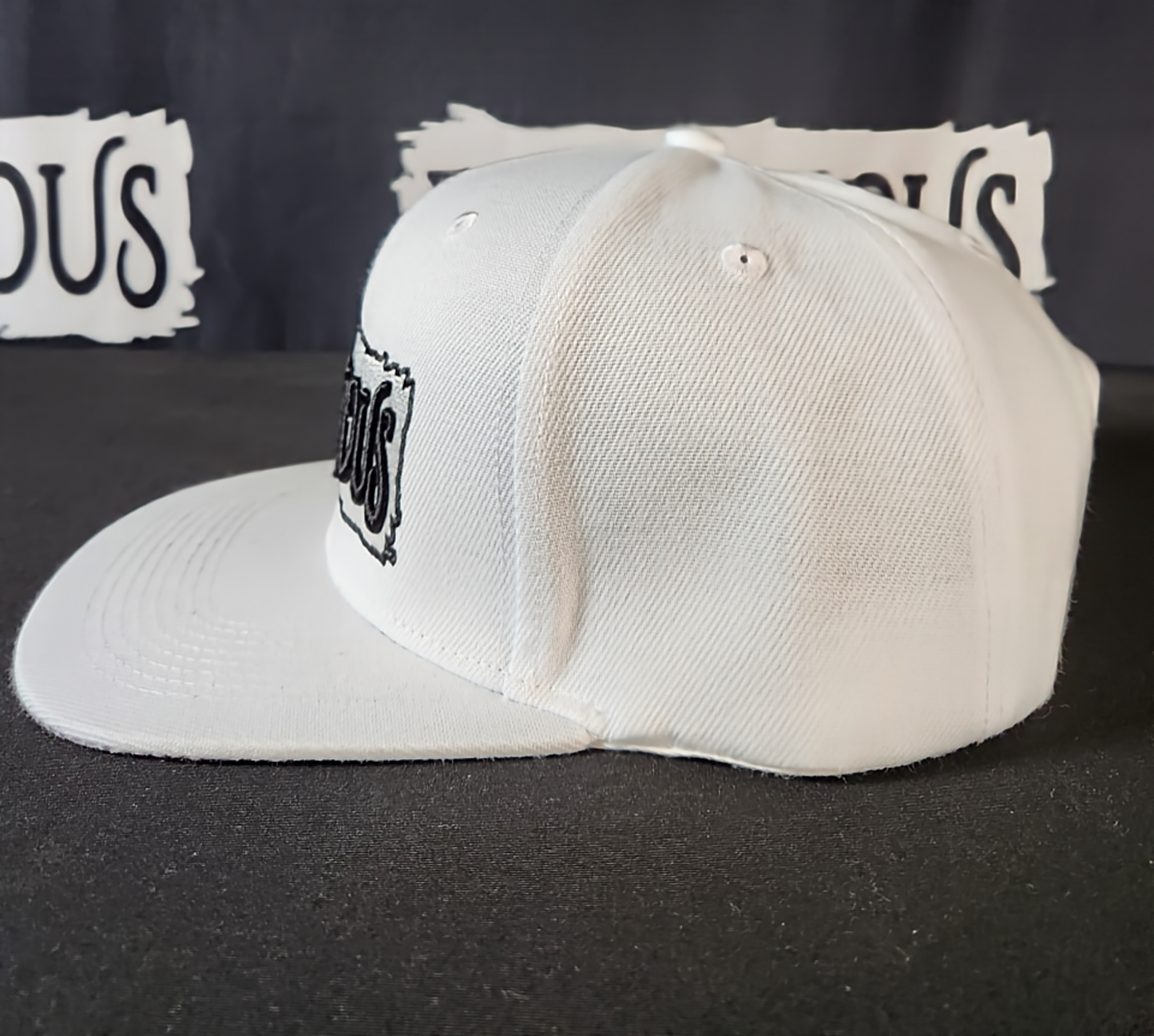 Flowatious™ White Flame Snapback