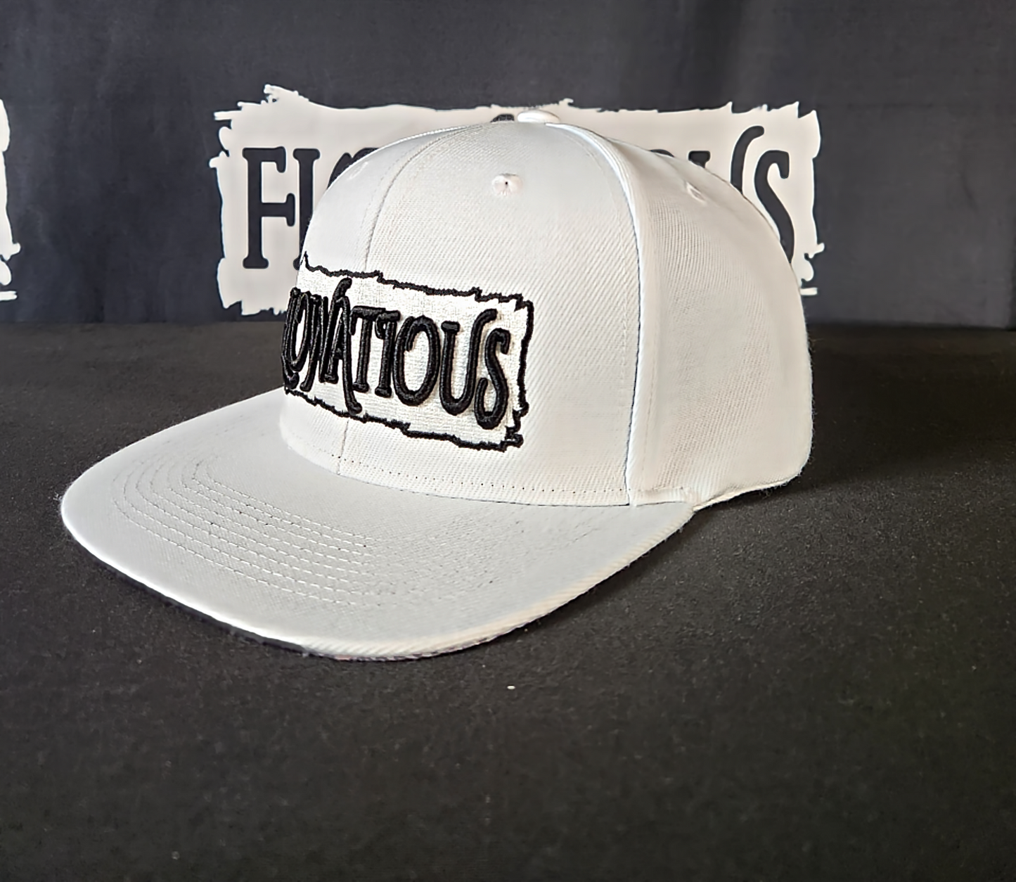 Flowatious™ White Flame Snapback