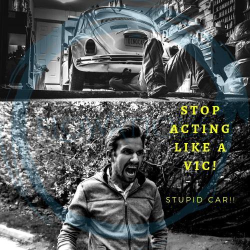 Stop Acting like a Vic! (Stupid Car) - Flowatious Life Streetwear