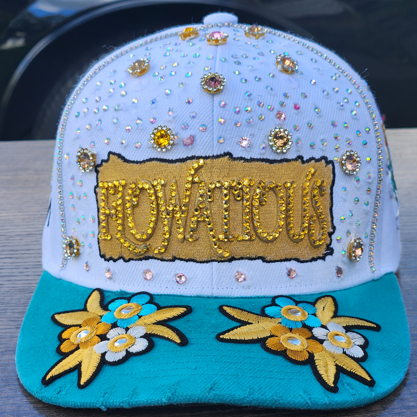 Flowatious™ Bloom of Positivity 1 of 1 Snapback