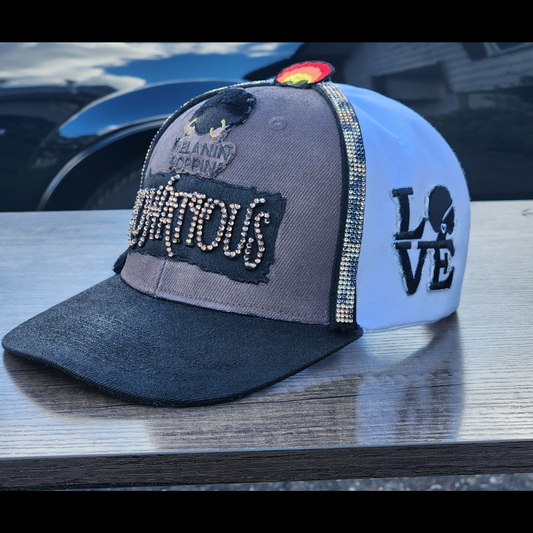 Flowatious™ Melanin Poppin" 1 of 1 Snapback