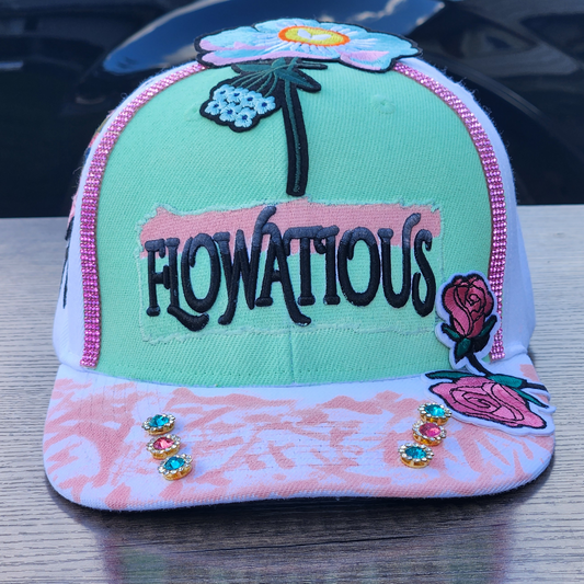 Flowatious™ Mint to Blossom 1 of 1 Snapback