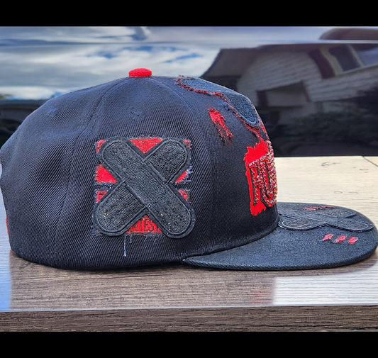 Flowatious™ "Path of Scars" Snapback Limited 1 of 1 w/protective case