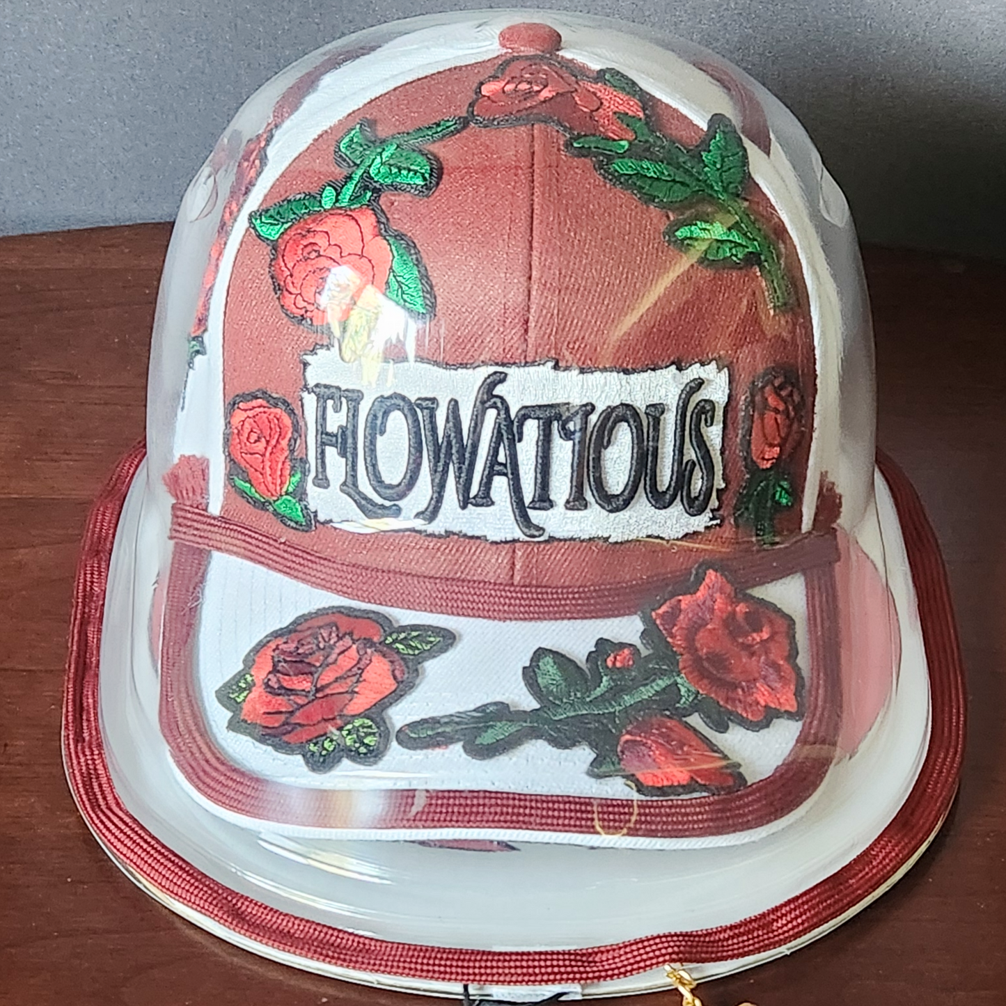 Flowatious Commitment: Rosey Flowsy Snapback + Protective Case