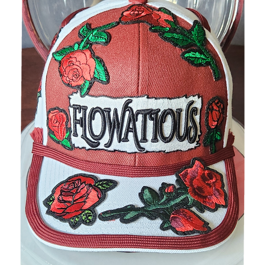 Flowatious Commitment: Rosey Flowsy Snapback + Protective Case