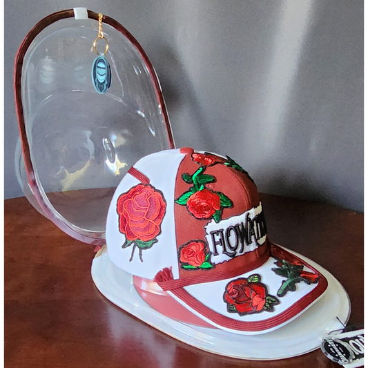 Flowatious Commitment: Rosey Flowsy Snapback + Protective Case