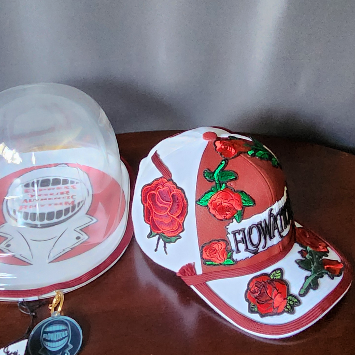Flowatious Commitment: Rosey Flowsy Snapback + Protective Case