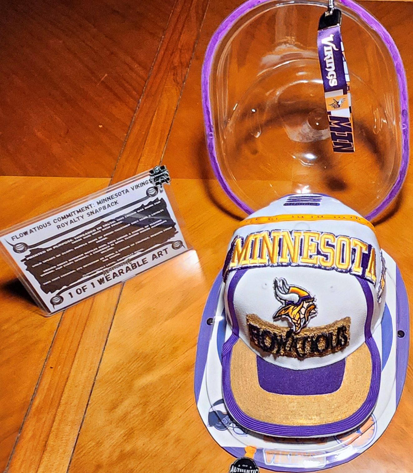 Flowatious™ Commitment: Viking Royalty 1 of 1 Snapback