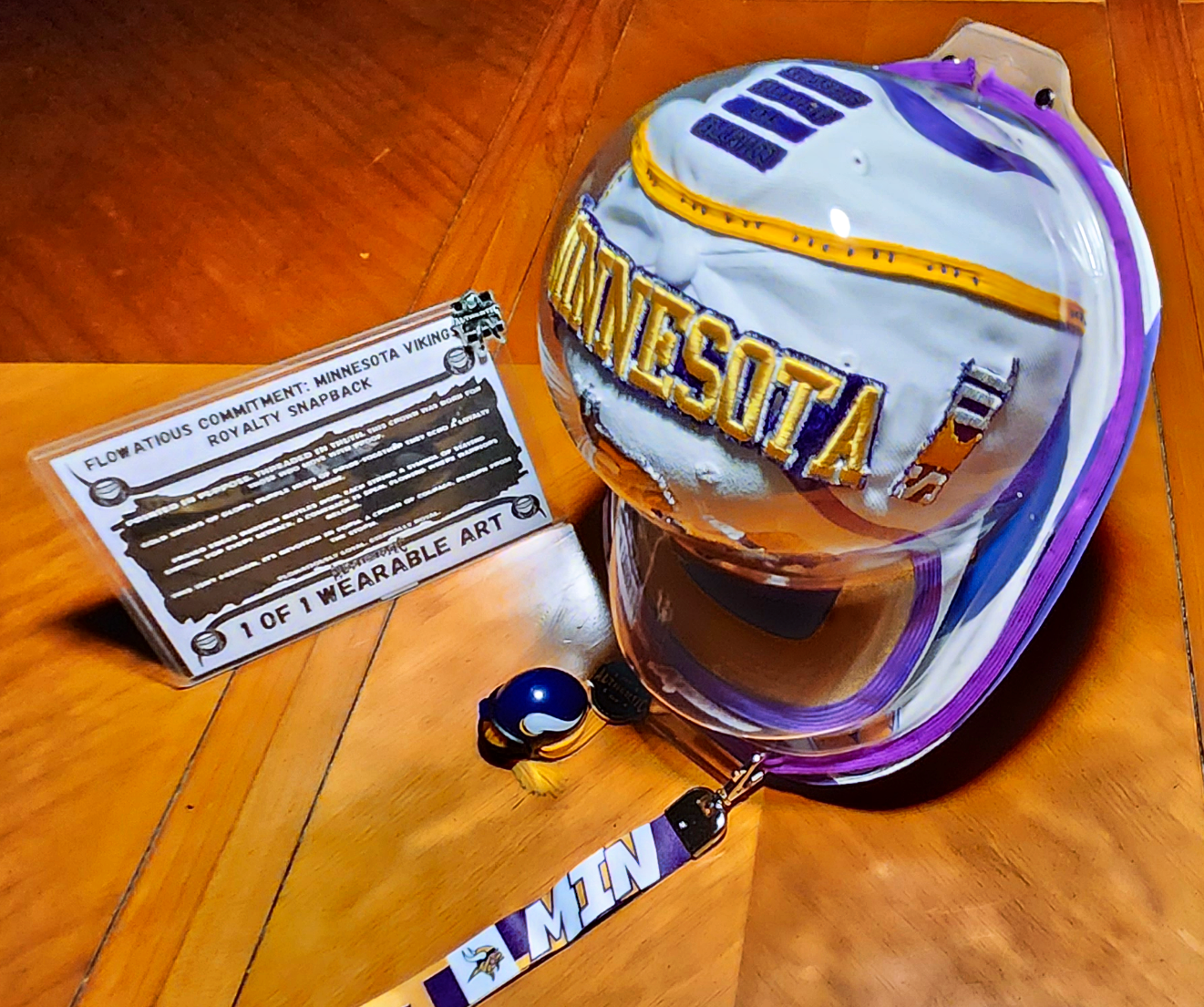 Flowatious™ Commitment: Viking Royalty 1 of 1 Snapback